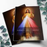 Divine Mercy Funeral Program Template