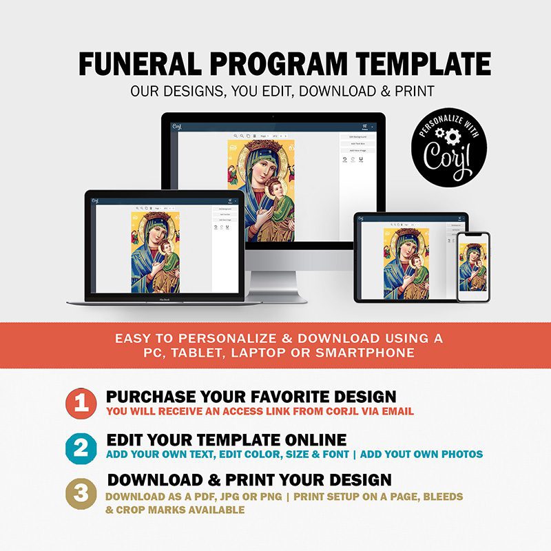 funeral program template flat 5x7 1 copy 1