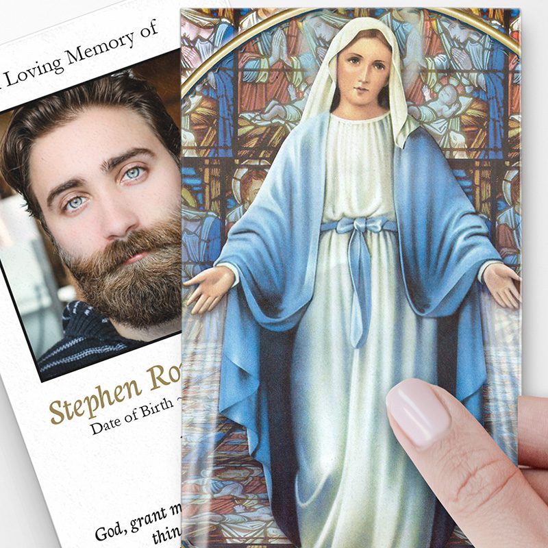 prayer cards holy cards hero 1 CU copy