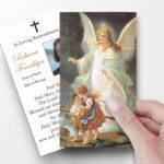 Angel Prayer Prayer Cards Template