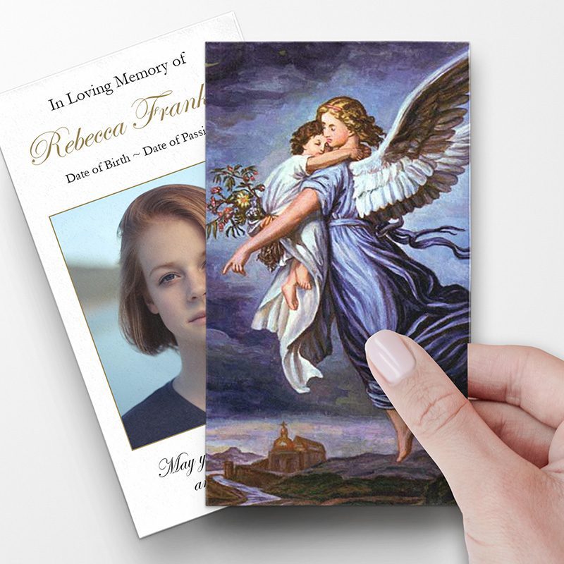 Angel of the Lord Prayer Cards Template