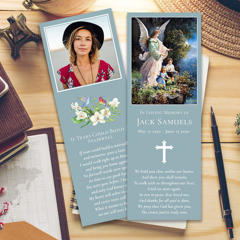 funeral bookmark memorial bookmark 6 copy