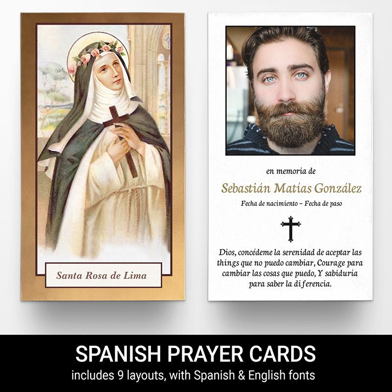 2. spanish funeral prayer cards copy