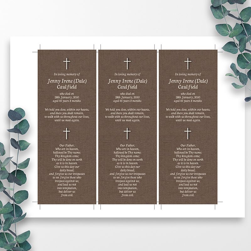 funeral bookmark memorial bookmark 4b copy 14