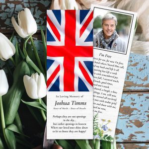 British Flag Memorial Bookmarks