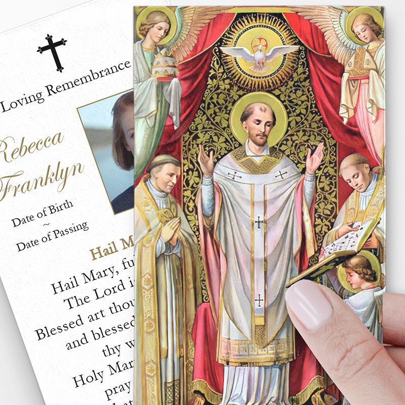 prayer cards holy cards hero 2 CU copy 12