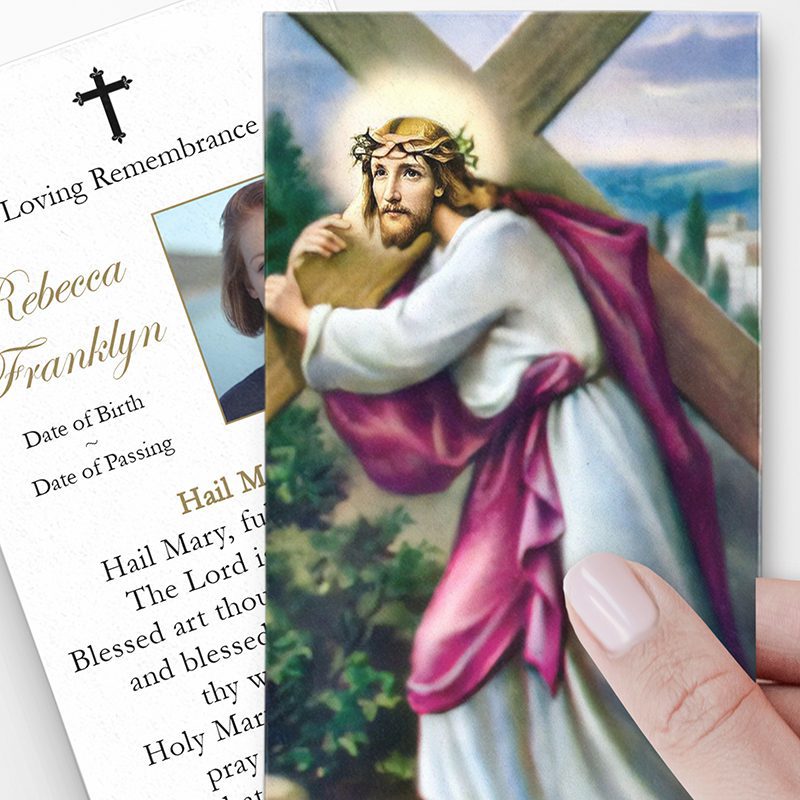prayer cards holy cards hero 2 CU copy