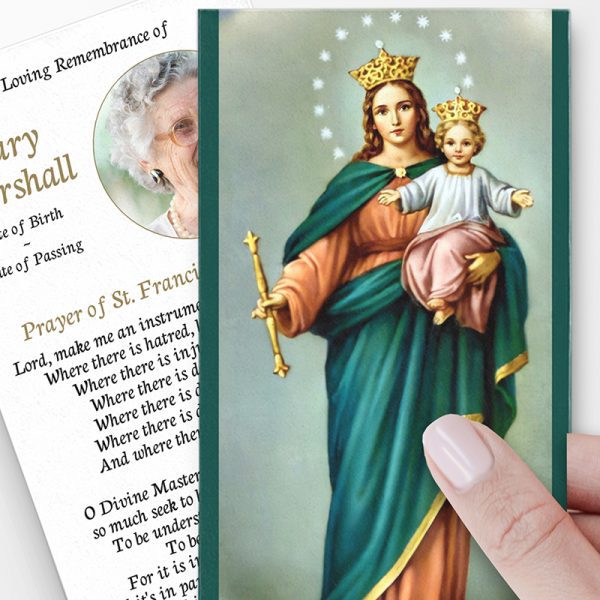 prayer cards holy cards hero 5 CU copy 10