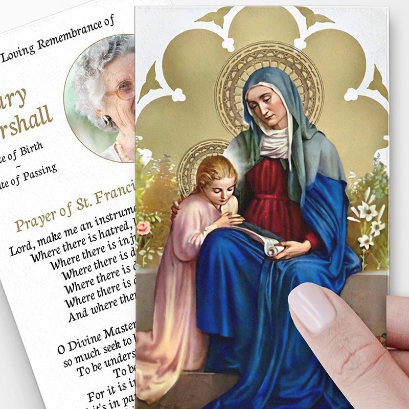prayer cards holy cards hero 5 CU copy 15