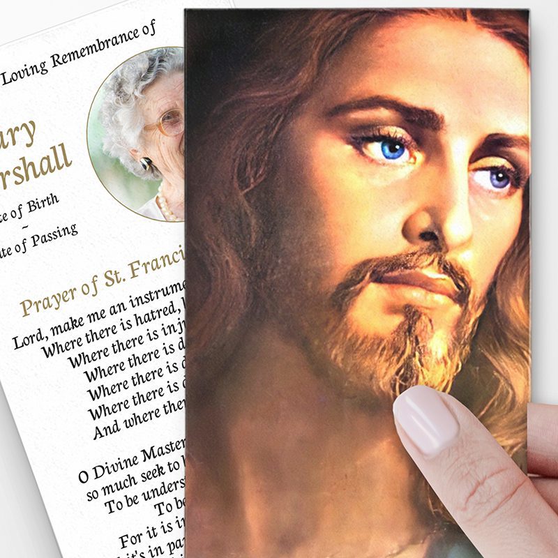 prayer cards holy cards hero 5 CU copy