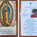 Our Lady of Guadalupe SPANISH Prayer Cards Template photo review