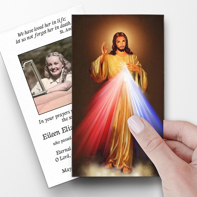 Divine Mercy prayer cards