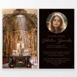 Cross Altar Funeral Cards Spanish, Embrace the Spiritual Essence: Our Lady of Guadalupe's Blessing