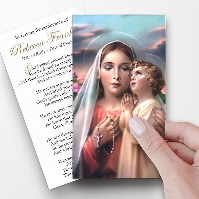 Mothers Devotion Prayer Cards